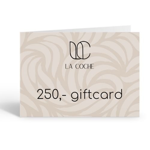 250,- giftcard